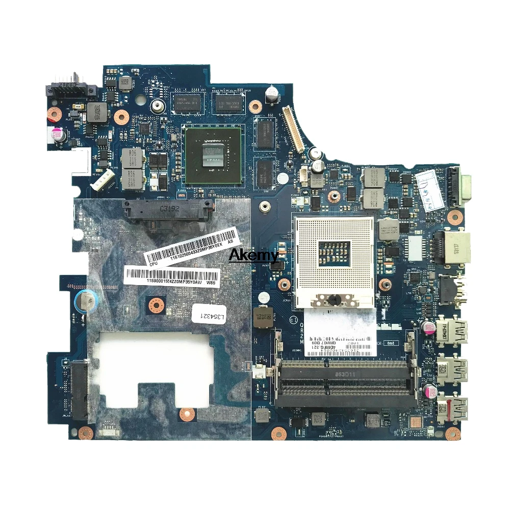 

LA-7983P For Lenovo Ideapad G780 for Lenovo QIWG7 LA-7983P HM76 PGA989 DDR3 8 video chips motherboard Test 100% original