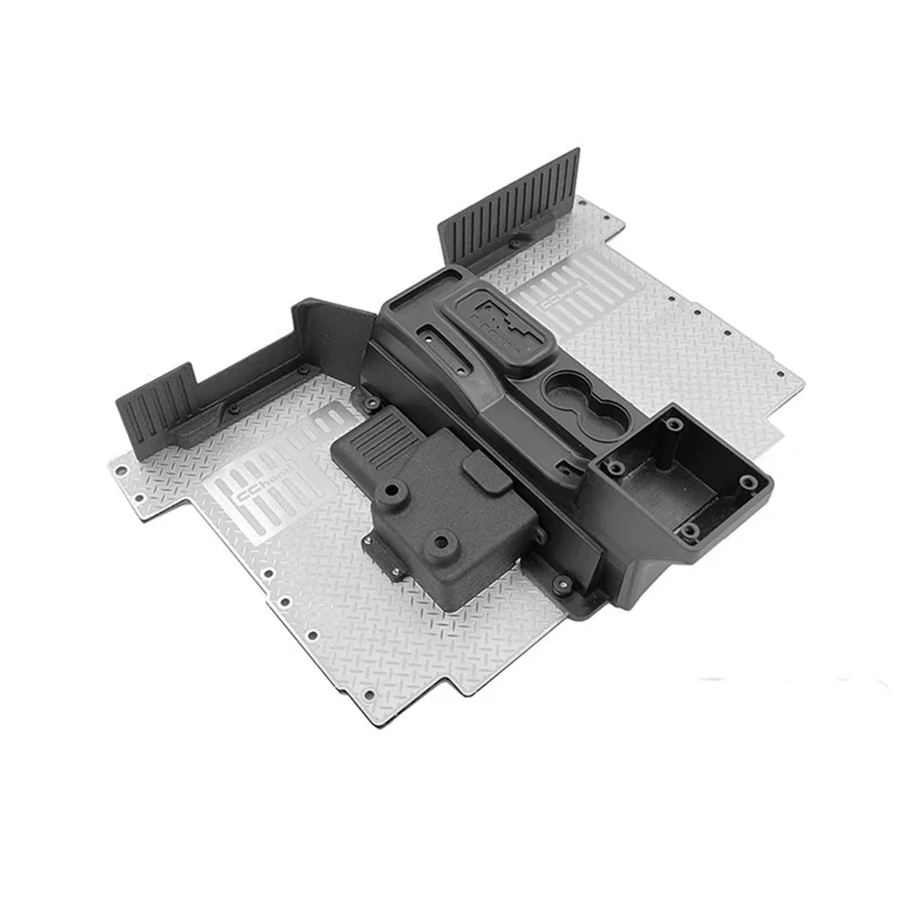 

Interior Floor Firewall Set For JKMAX 1st Generation For JKMAX 2020 2nd Generation RC Car Anti-mud Protection Board Upgrade Part