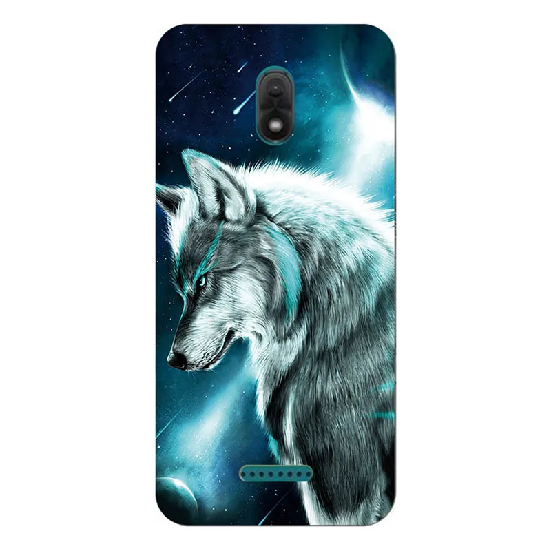 Силиконовый чехол для Wiko View Go с рисунком мягкая задняя крышка телефона из ТПУ