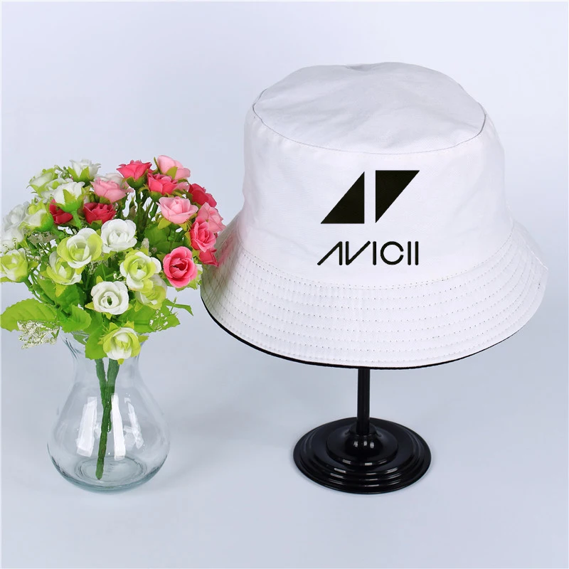 Панама с логотипом Avicii для мужчин и женщин плоским козырьком от солнца шляпа