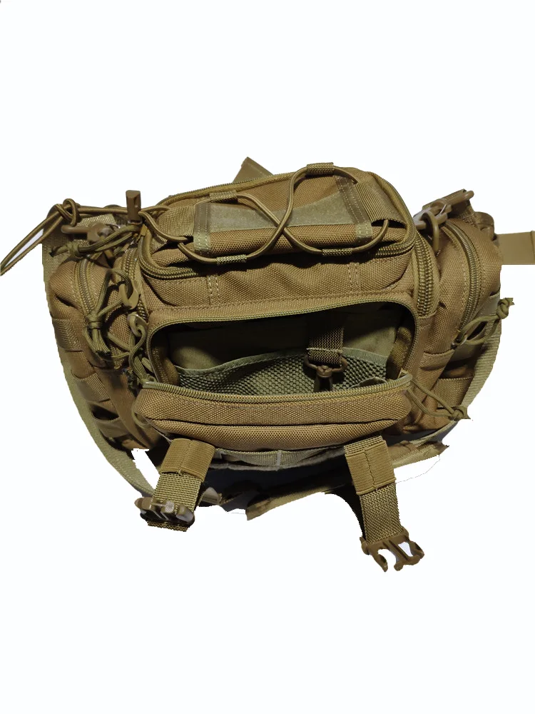 Outdoor Single Shoulder Bag Multifunctional Cycling Sports Light Chest Hanging Bag Inclined Waist Bag Can Be Carried On The Back