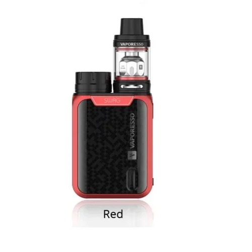 Red Оригинальная электронная сигарета Vaporesso Swag Kit 80 Вт 18650 коробка мод с 3,5 мл Vape Tank GT катушка испаритель электронная сигарета - Цвет: Red