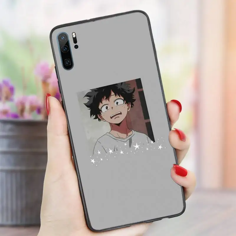 

My Hero Academia deku bakugou anijme Phone Case For Huawei honor Mate P 10 20 30 40 i 9 8 pro x Lite smart 2019 nova 5t