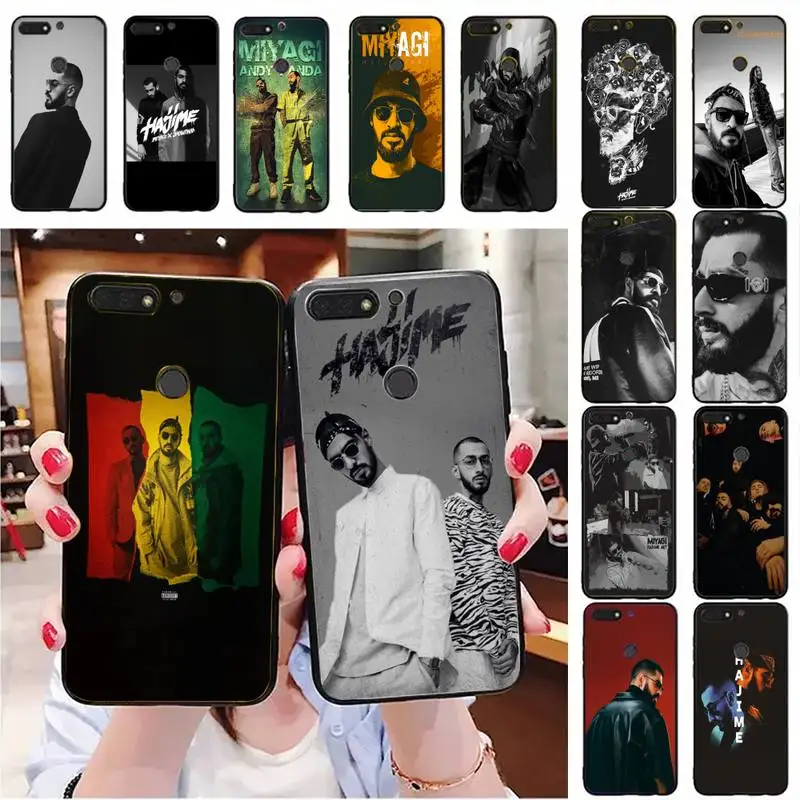 

Hajime MiyaGi Andy Panda rapper Phone Case For Huawei Honor 7A 8X 9 10 20lite 10i 20i 7C 8C 5A 8A Honor Play 9X pro Mate 20 lite