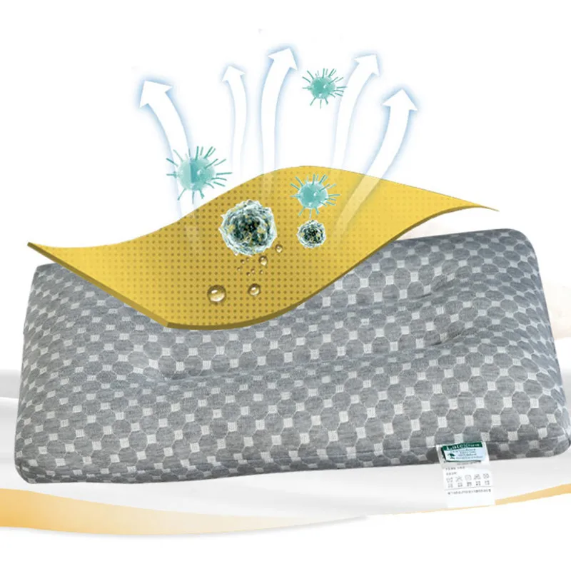 Подушка из латекса класса люкс Медленный отскок Давление Цервикальные подушки