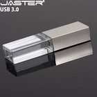 USB-флеш-накопитель JASTER серебристый с кристаллами, 4-64 Гб
