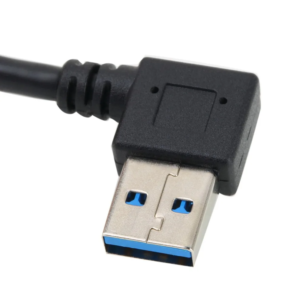 Universal 25cm USB Extension Cable 3.0 Male A to Female 90 Degree Data Sync Cord Wire Adapter Wholesale | Электроника