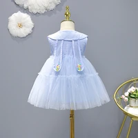 kids dress baby girls clothes princess costume cute bunny ears summer 1 7 years party dresses for girl childrens clothing