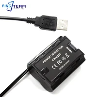 usb spring cable to cp w235 dummy battery np w235 dc coupler for fuji x t4 xt4 camera