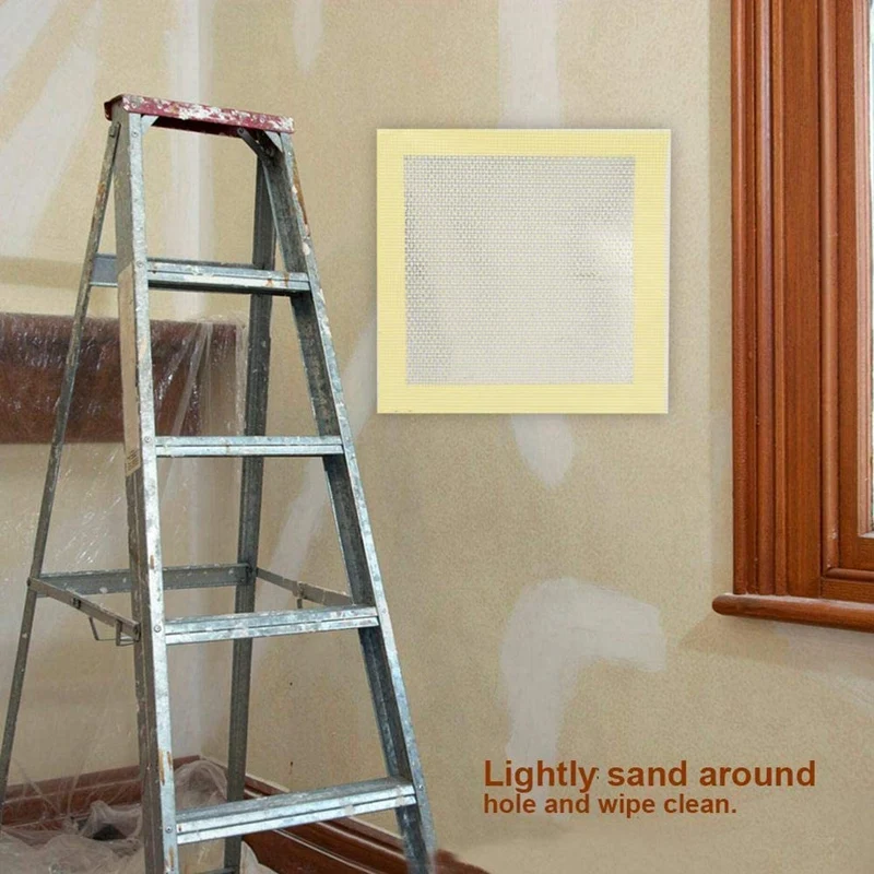

Self Adhesive Wall Repair Patch Drywall Patch for Wall Hole Damages, 8 Inches x 8 Inches