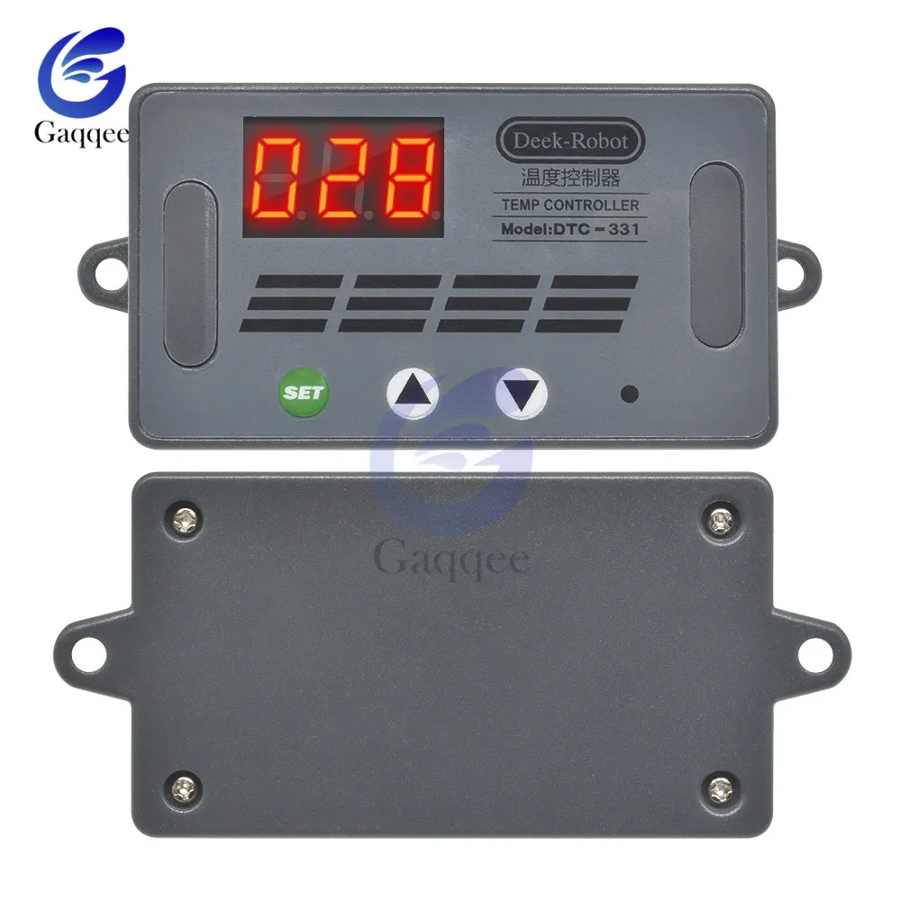 Цифровой регулятор температуры постоянного тока 12 В светодиодный термостат