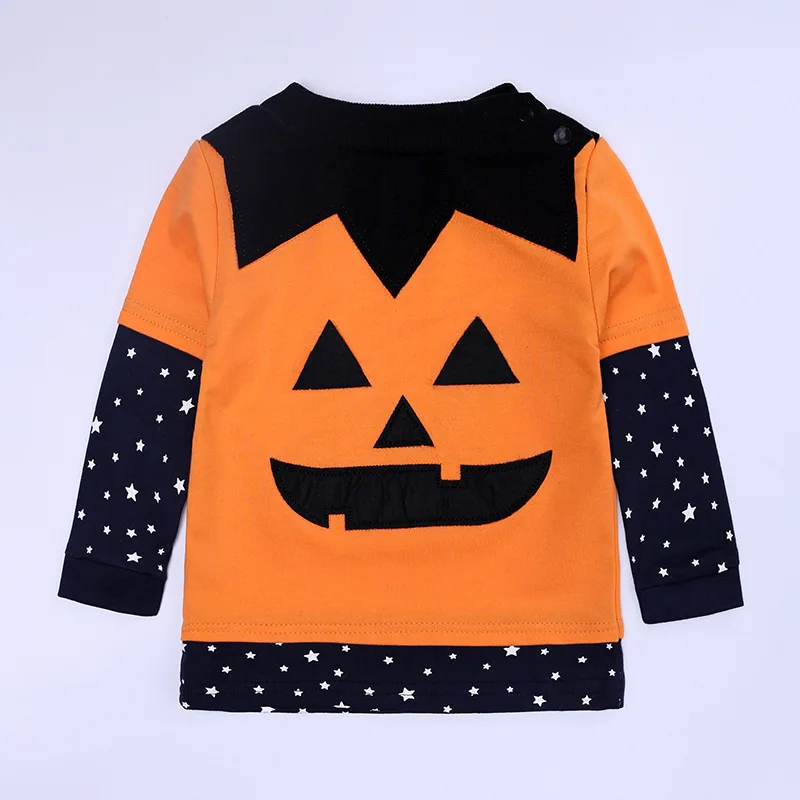 Детская одежда 2019 г. Осенний Детский костюм тыквы на Хэллоуин детские штаны с