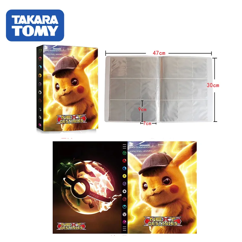 

TAKARA TOMY Pokemon Cards Favorites Album Toy Card Protection Pokemon Children Christmas Birthday Gift Toys for Children.7z