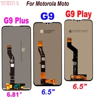 original new tested lcd for motorola moto g9 play lcd display touch screen digitizer assembly for moto g9 plus lcd display
