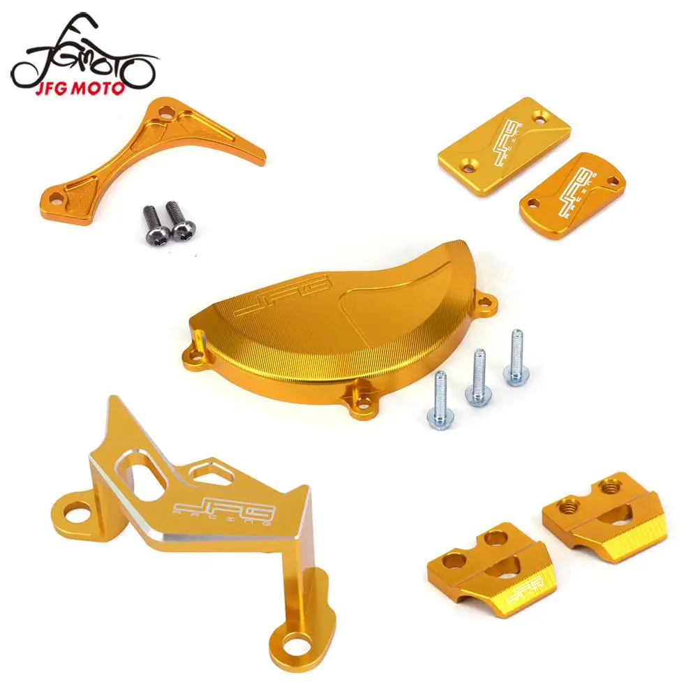 

For Suzuki RMZ250 2010 2011 2012 2013 2014 2015 2016 Motorcycle CNC Aluminum Caliper Engine Protection Kit