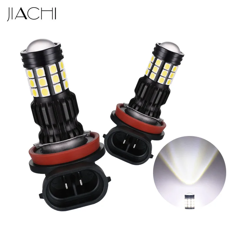 JIACHI 100 шт./лот оптовая продажа H11 Светодиодный 12 24 В постоянного тока