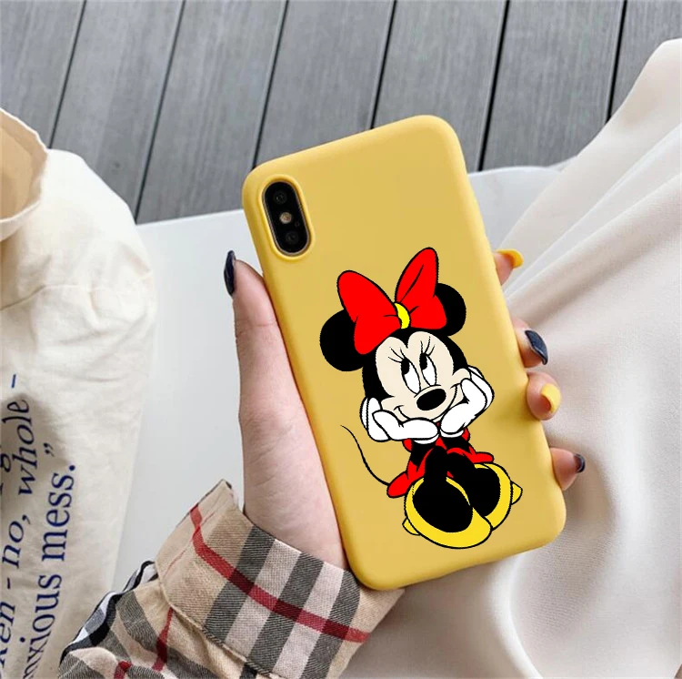 HHSR-24415 Мягкий термополиуретановый чехол с Микки и Минни для huawei p30 pro p30 lite p20 pro p10 mate 20 p10 lite honor 9 lite honor 10 lite - Цвет: HHSR-24415