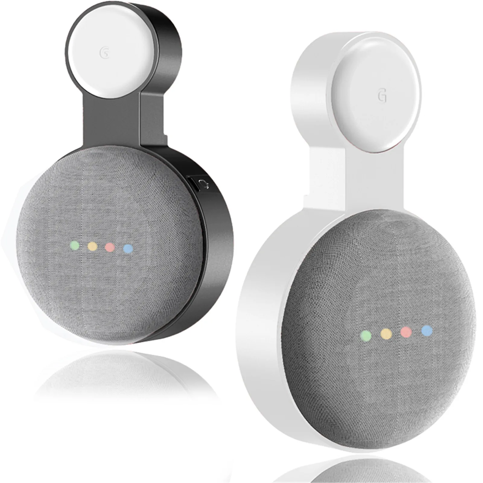 Настенная розетка Держатель Кронштейн для Google Nest мини 2nd Gen Смарт Динамик