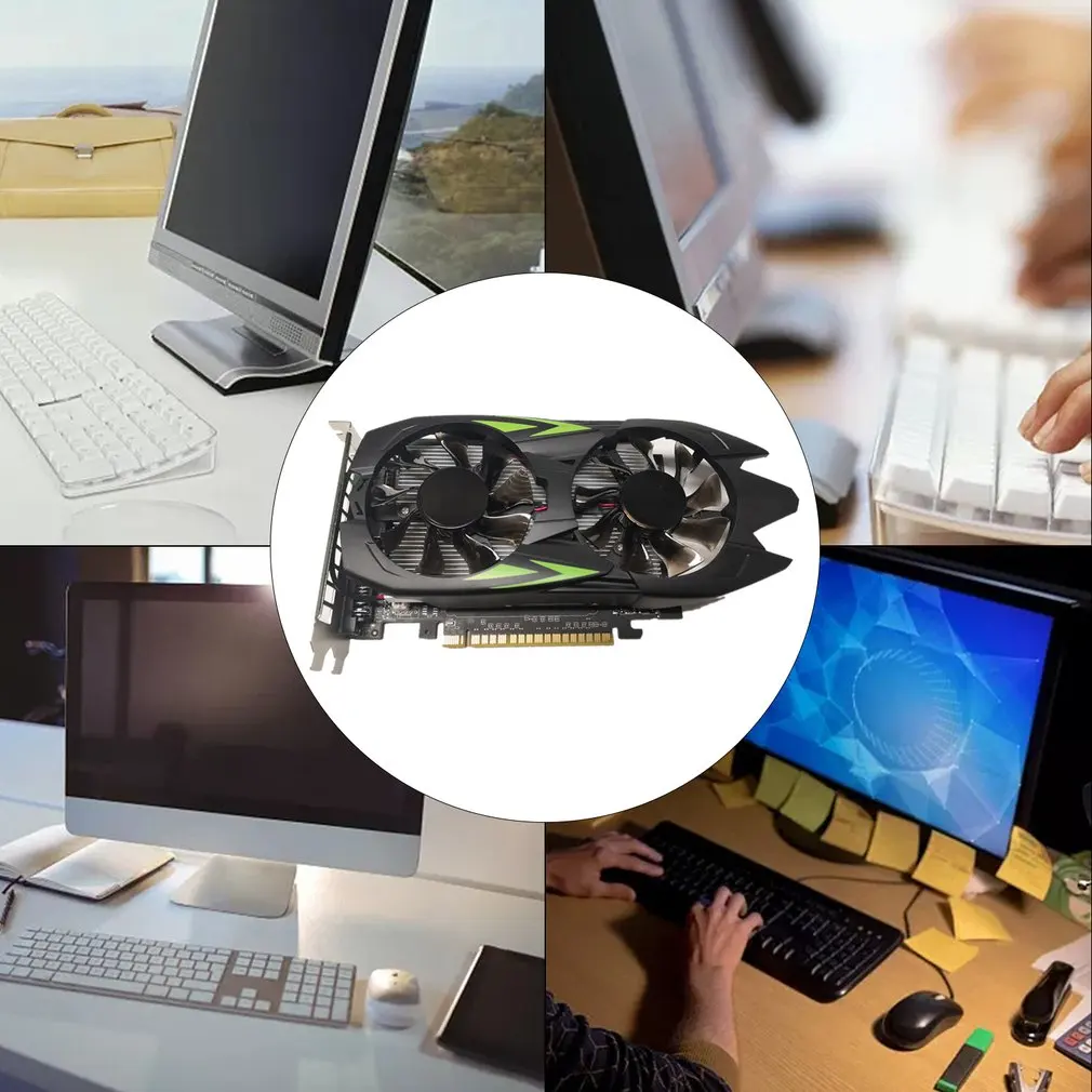 

GTX550TI Desktop Graphics Card 960 HDMI-compatible Interface DVI And VGA Interface Durable Material Graphics Card