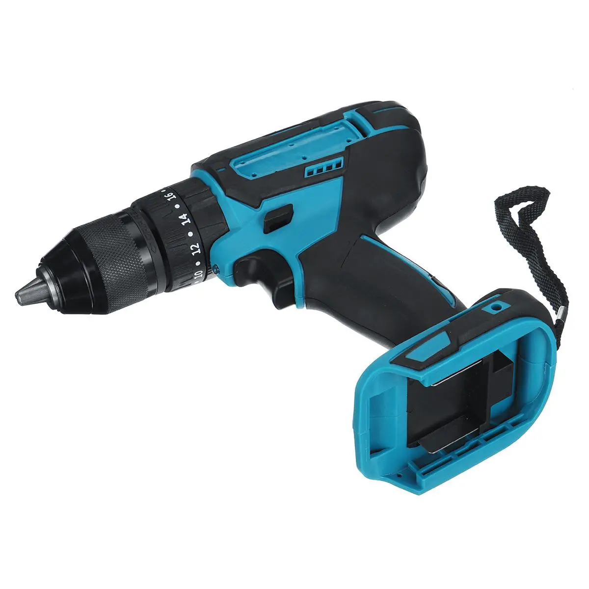 

3 in 1 Cordless Impact Drill 13mm Rechargeable Electric Screwdriver Electric Drill Power Tool Two Speed for Makita 18V Battery