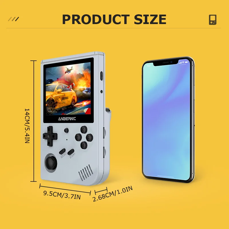 Консоль игровая RG351V для Sega Saturn/PSP/PS1/N64/NDS 50000 + игр | Электроника