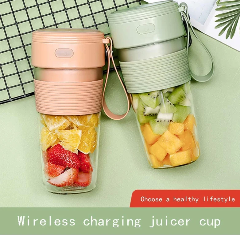 

Mini Portable Juice Maker Electric Mixer Fruit Blender Personal Food Processor Juicer Extractor USB Rechargeable Wireless Tools