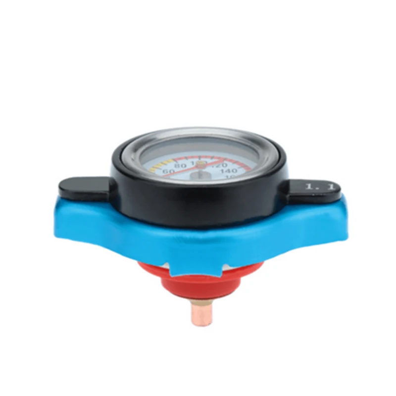 Синяя маленькая головка 1 бар термостатическая крышка радиатора + Датчик