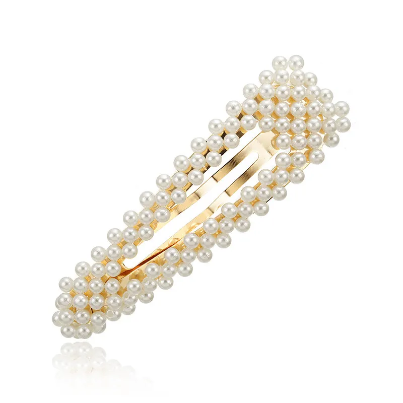 2019 Новая мода жемчужная заколка для женщин Элегантный корейский дизайн оснастки