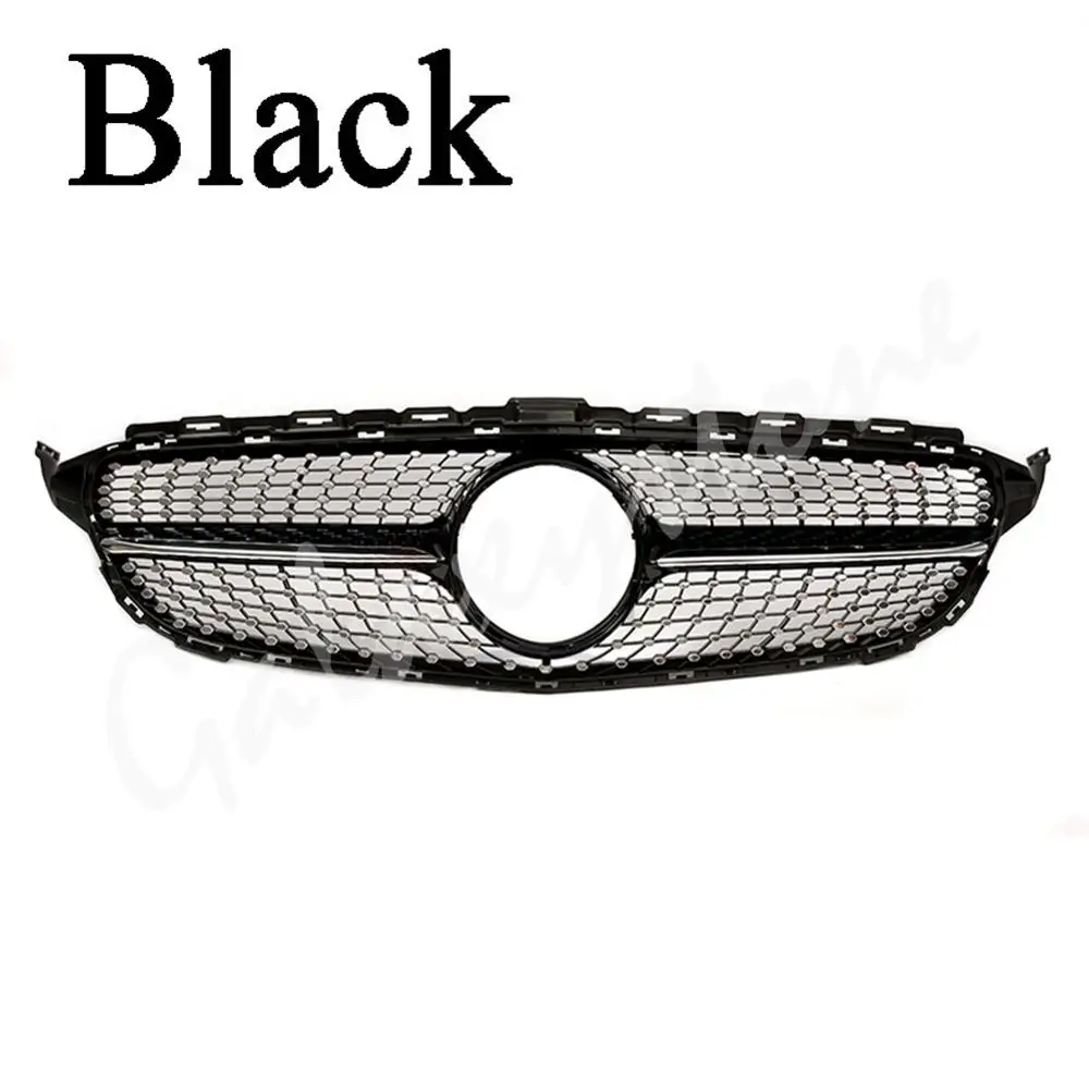 Автомобильная решетка бампера для переднего гриля подходит Benz C class C200 C250 C300 C350 W205