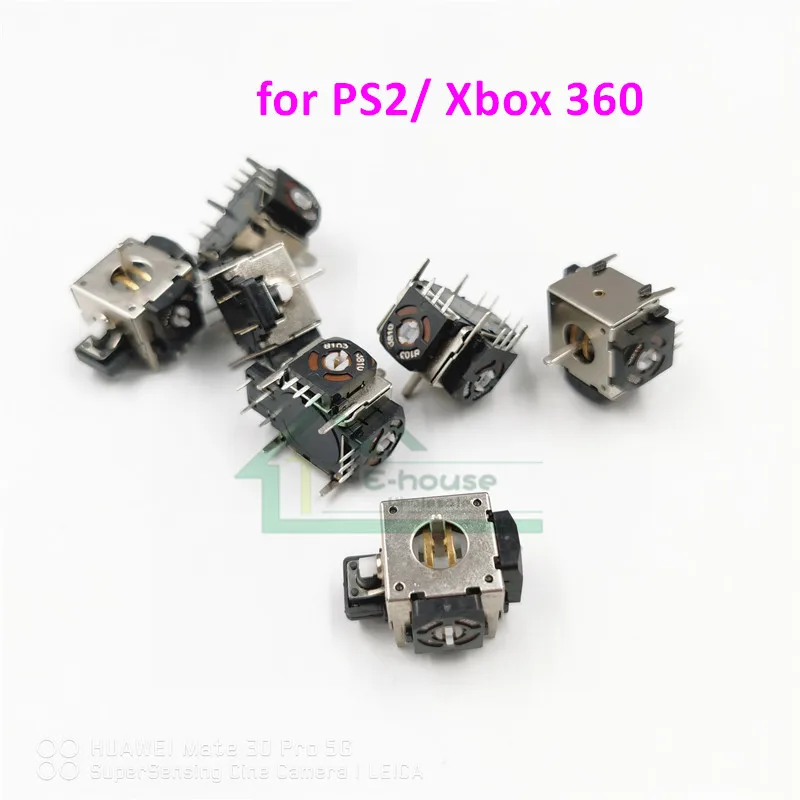 Металлические 3d аналоговые джойстики для XBOX 360 50 шт. запасные стики большого