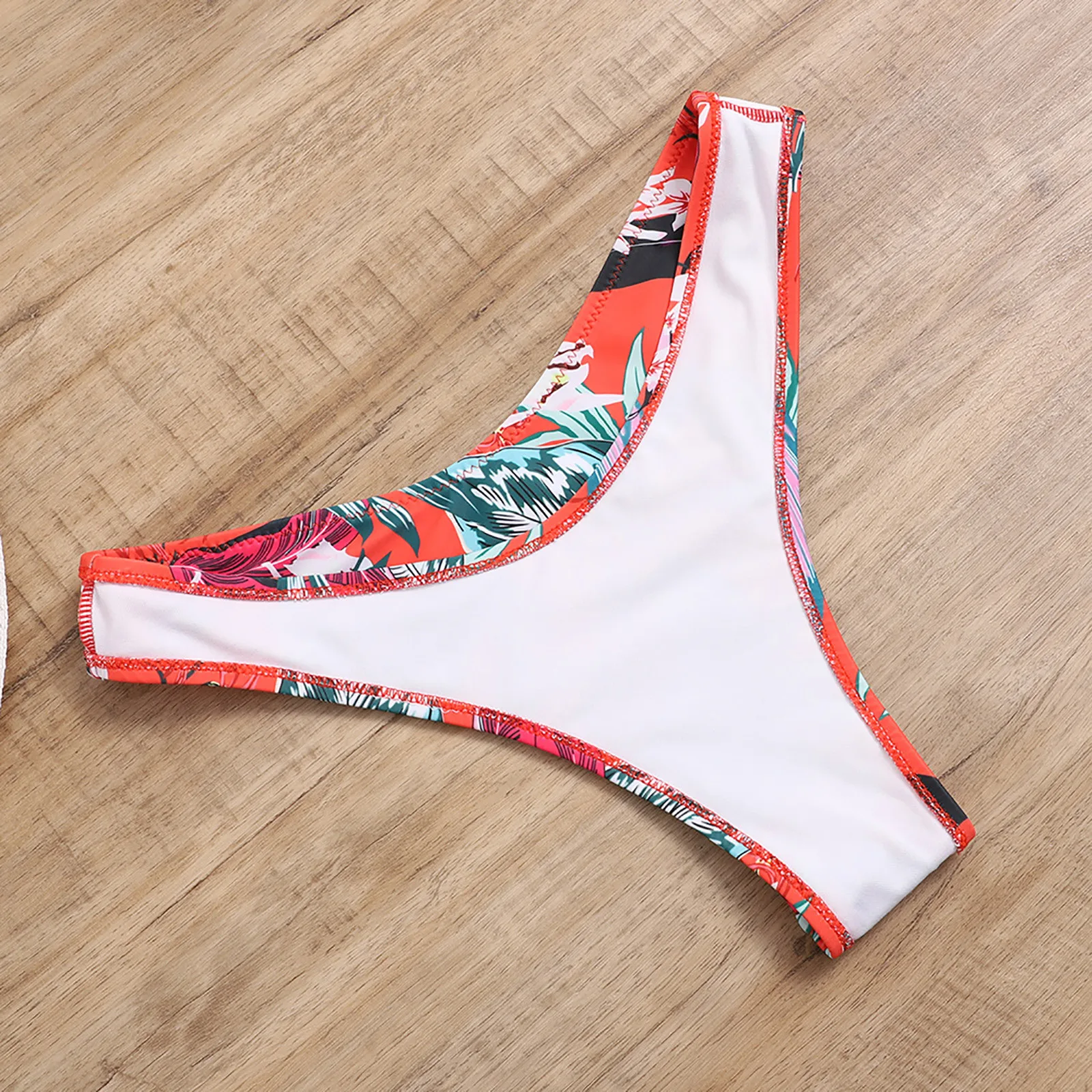 

ISHOWTIENDA Women's Bathing Suits Women's New Split Swimsuit Sexy Floral Printed Swimsuit Trajes De Ba O Mujer 2021 Two Piece