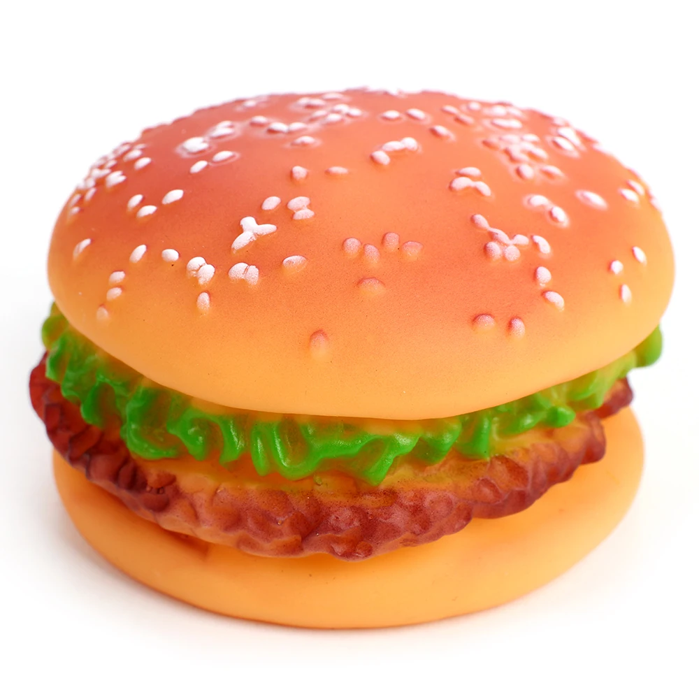 Товары для домашних животных бургер собака звуковая игрушка творчество