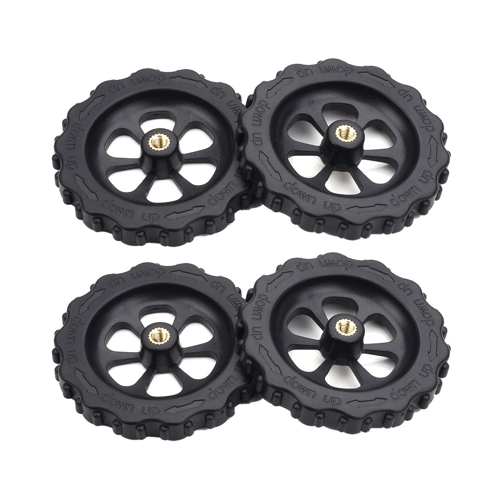 

4pcs Upgraded Big Hand Twist Auto Leveling Nuts For Creality CR-10 CR-10S Mini Ender 3 3D Printers