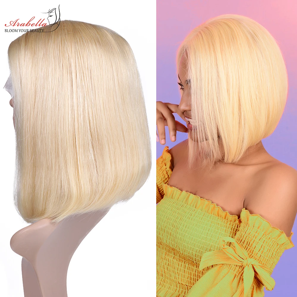 13x5x2 HD прозрачный парик на сетке блонд T часть 100% парики из человеческих волос для