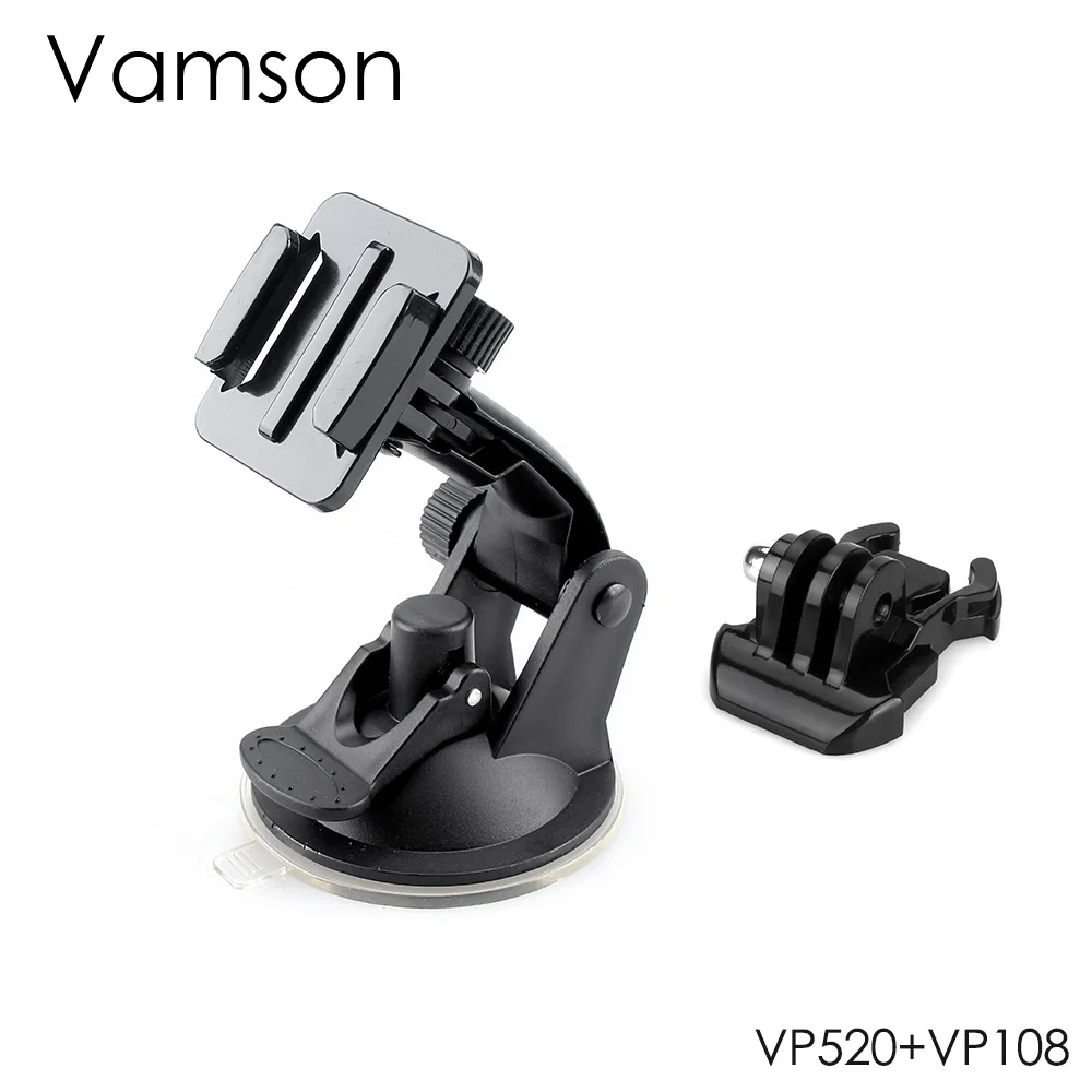 Vamsonfor gopro Автомобильная присоска hero 7 6 5 4 для DJI OSMO Экшн-камера стеклянная присоска аксессуар для xiaomiyi 4K VP521 - Colour: VP520-VP10