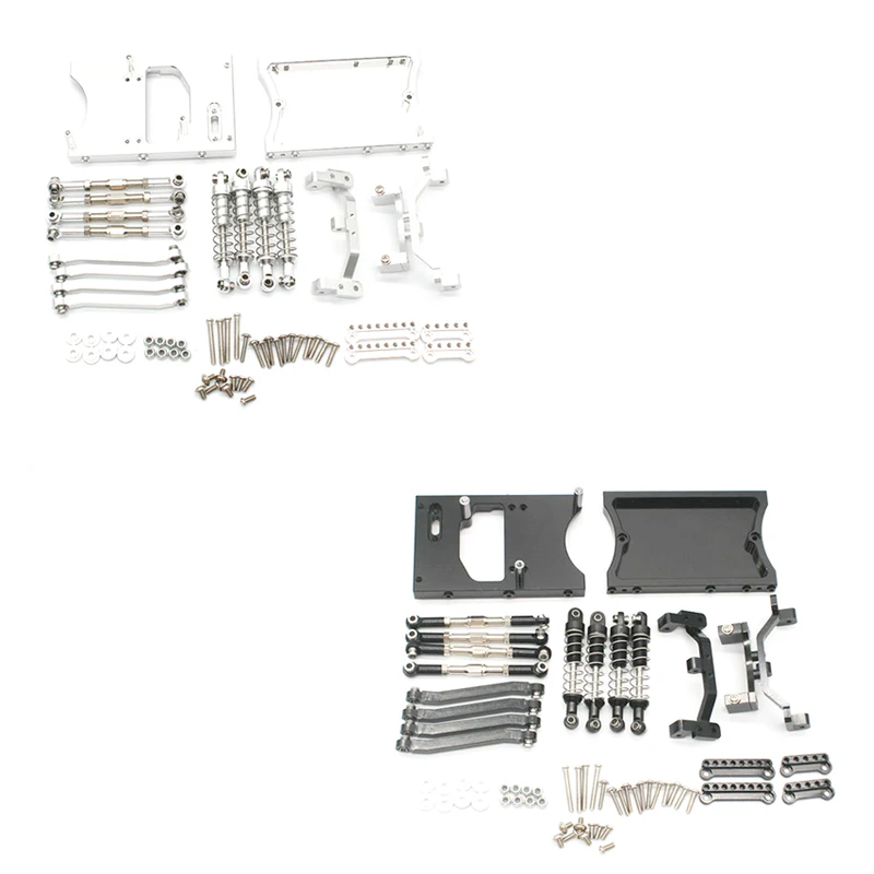 

Metal Chassis Pull Rods Servo Fixed Mount Bracket Shock Absorber for MN D90 D91 MN99S 1/12 RC Car Upgrade Parts