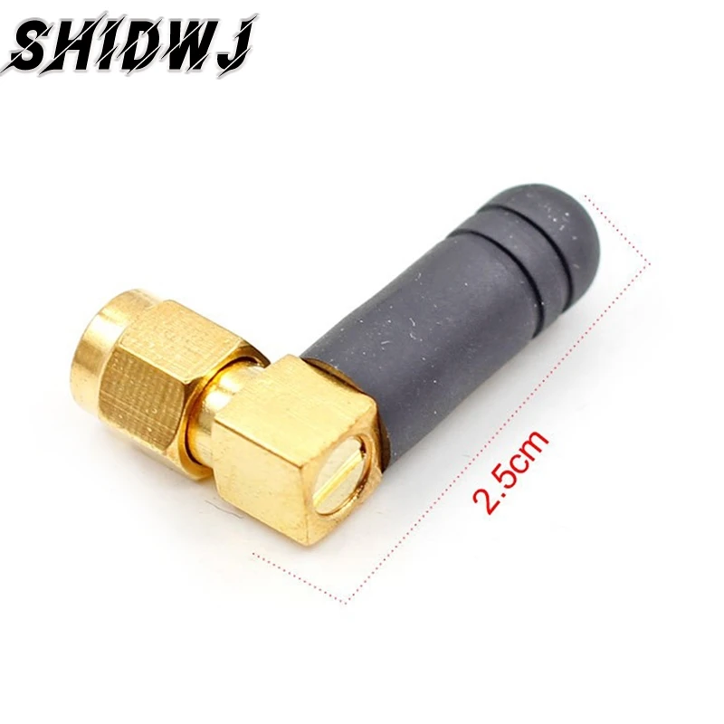 Миниатюрная резиновая антенна Wi-Fi 3dBi 2 4 ГГц шт. маршрутизатор SMA Bluetooth антенны