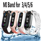 Милый браслет с кошачьими ушками, Мягкий силикон, подходит для Mi Band 3456, сменный ремешок для смарт-часов, ремешки для часов