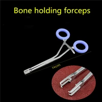 pet orthopedic instruments medical square toothed bone holding forceps finger screw plate holder reduction foot bone clip pliers