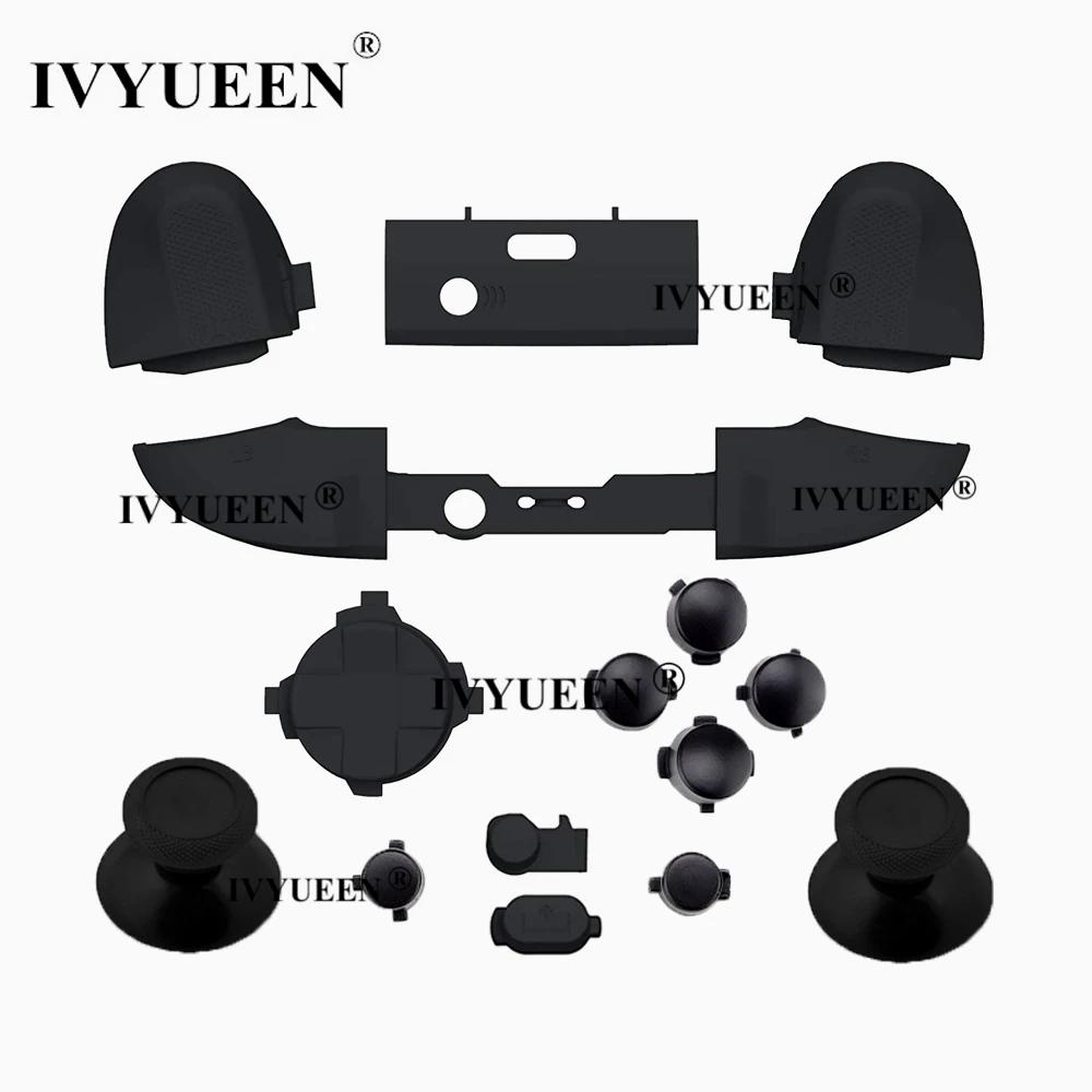 IVYUEEN однотонные кнопки LB и RB бампер RT LT пусковых кнопок Mod Kit для Xbox серии X