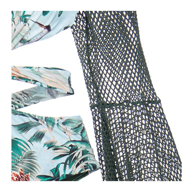 

New Sexy Female Swimsuit Vintage One Piece Ruffled Push Up Solid Red Swimwear Women Monokini Padded Bathing Suits