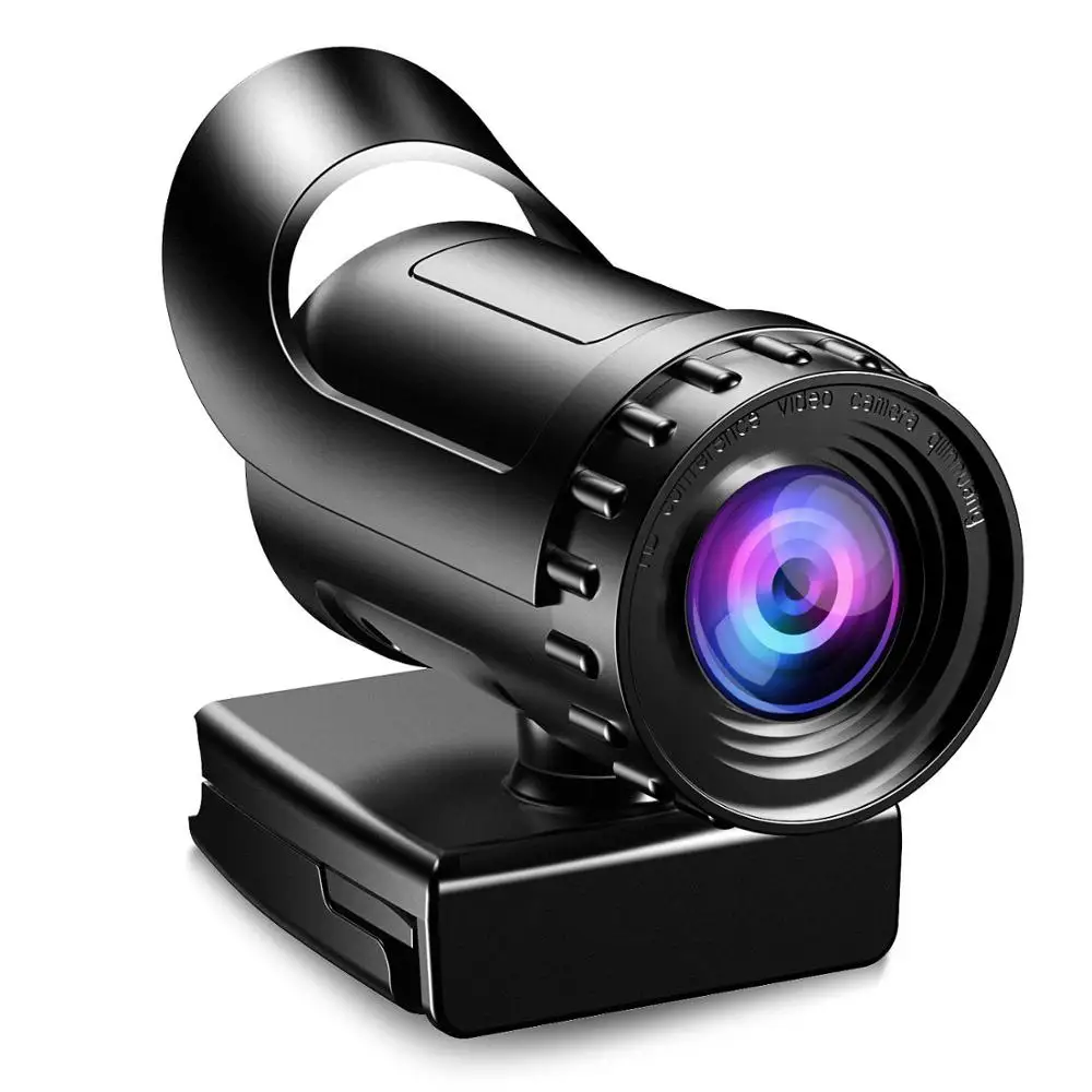 

Webcam HD Desktop Laptop PC Web Camera 4k with Microphone USB Plug and Play Teaching Live Conference Computer Cameras HD 4k