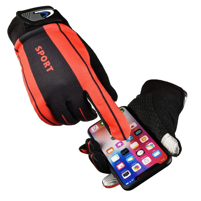 

Long finger cycling sports outdoor non-slip gloves unisex cycling gloves