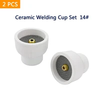 14 white ceramic nozzle alumina cup for wp920171826 tig welding torch 14 ceramic white tig welding cup