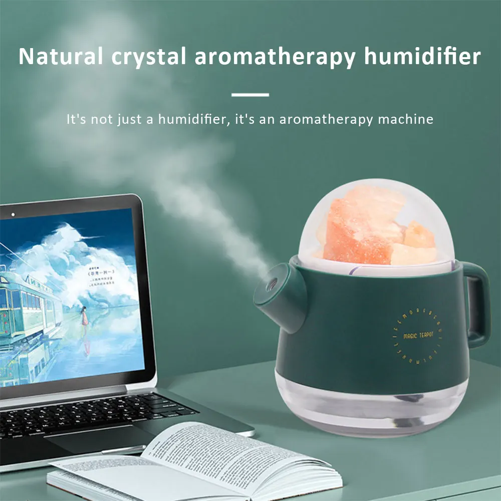 

USB Aromatheraphy увлажнитель воздуха Паровой Очиститель Ароматический диффузор эфирное масло ароматерапия ГИМАЛАЙСКАЯ СОЛЬ холодный туман увлаж...