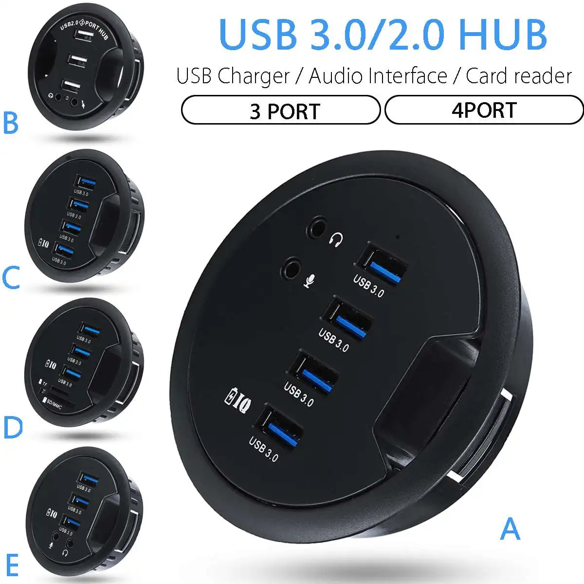Зарядное устройство 5 типов USB 3 0/2 0 внешний адаптер для Macbook|USB-хабы| |