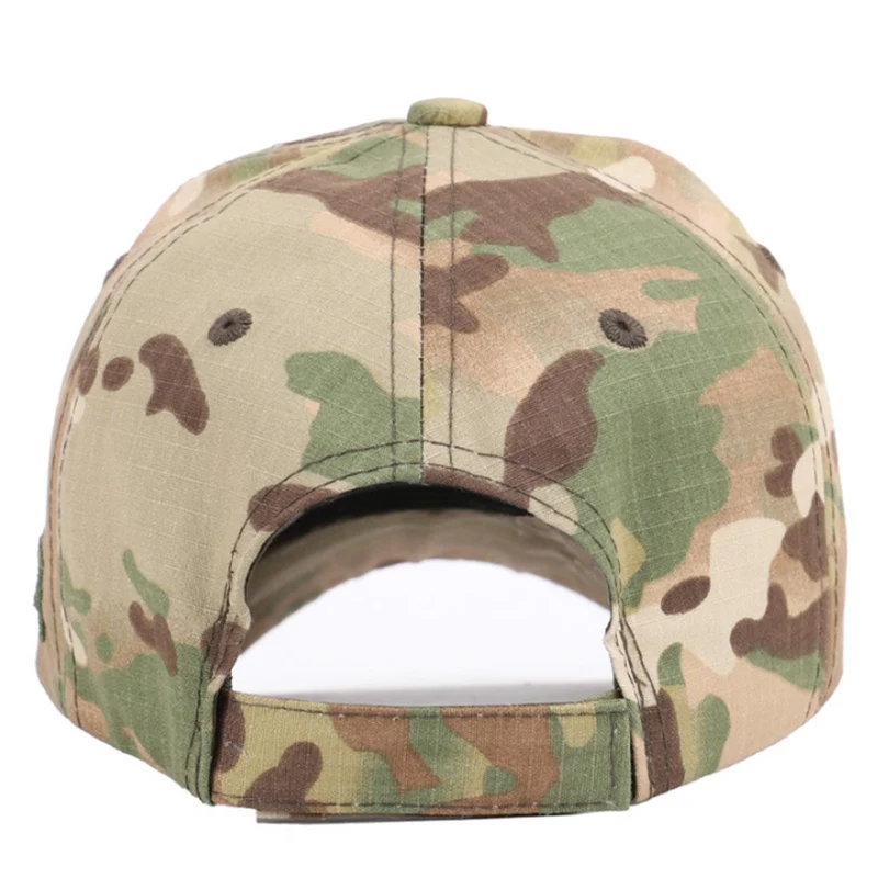 

Outdoor Military Camouflage Adjustable Cap Mesh Tactical Jungle Army Airsoft Fishing Hunting Hiking Basketball Snapback Hat