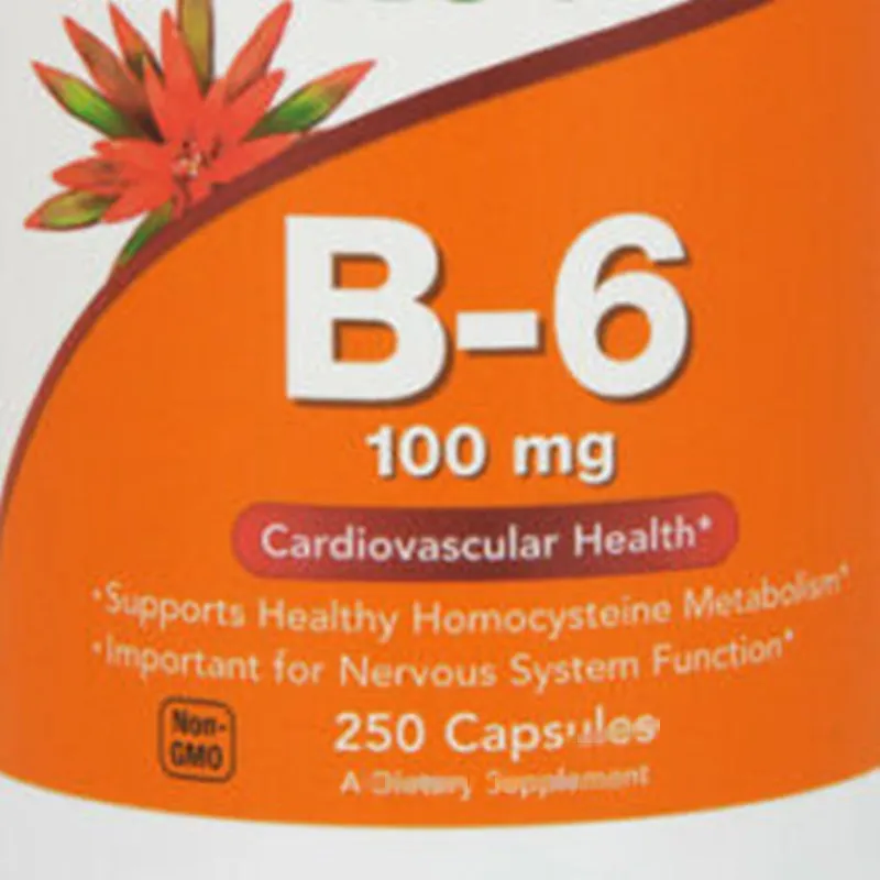 

Витамин B6 играет важную роль в регулировании уровня гомоцистеина в человеческом организме, 100 мг x 250 капсул, пиридоксин