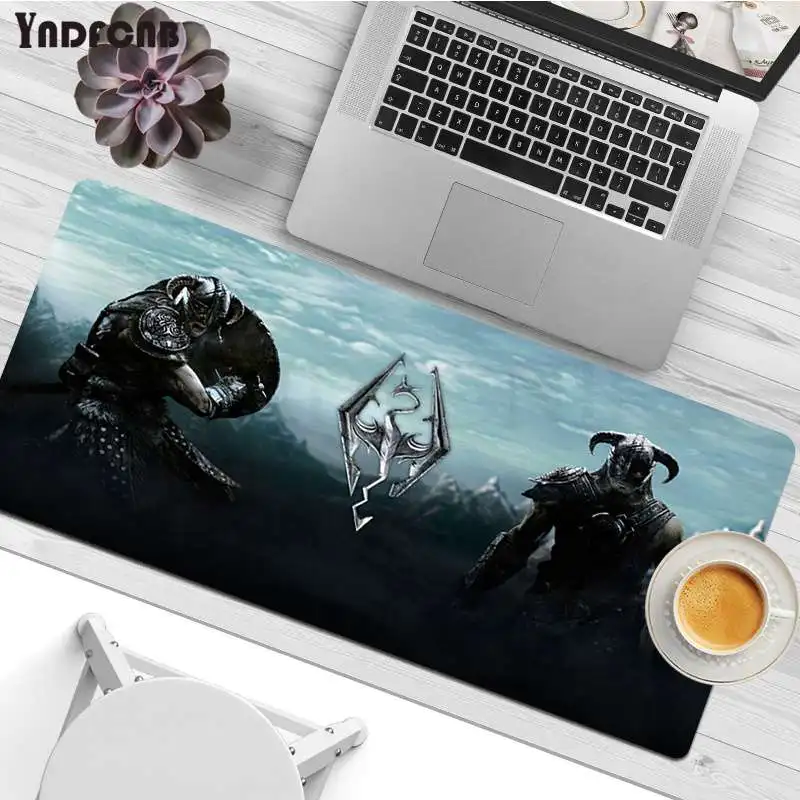 

The elder scrolls v skyrim Cute gamer play mats Mousepad Size for big CSGO Game Player Desktop PC Computer Laptop