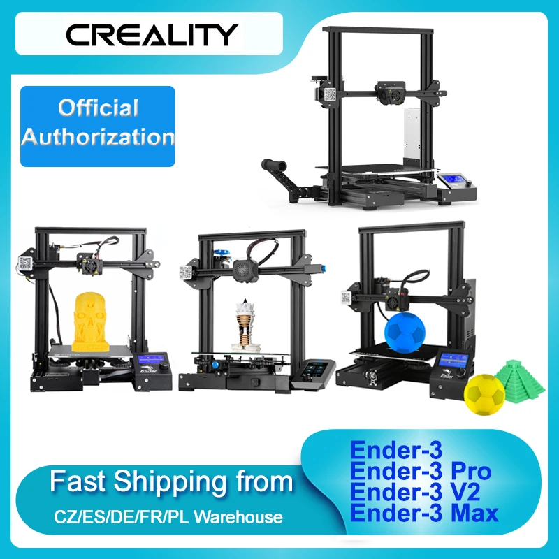 3D принтер CREALITY Ender 3/Ender 3 Pro/Ender V2/Ender максимальная скорость печати 20 мм/с|3D принтеры|
